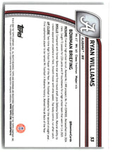 Ryan Williams 2024 Bowman University Chrome #53