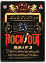 Jonathan Taylor 2024 Panini Absolute Rock Out #RO-JTR