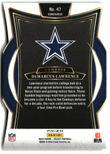 DeMarcus Lawrence 2024 Panini Select Silver Prizm Die Cut #47