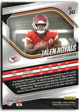 Jalen Royals 2025 Panini Prizm #341