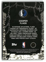 Cooper Flagg 2025-26 Topps Chrome Cactus Jack #61