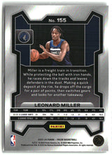 Leonard Miller 2023-24 Panini Prizm #155