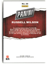 Russell Wilson 2023 Panini Father's Day #30