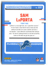 Sam LaPorta 2023 Donruss Optic #237