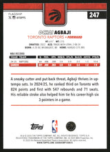 Ochai Agbaji 2025-26 Topps Season Tip Off #247