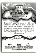 Bryce Eldridge 2026 Bowman Electric Sluggers #ES-11