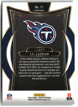 J.C. Latham 2024 Panini Select #11
