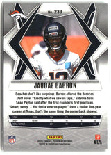 Jahdae Barron 2025 Panini Phoenix #239
