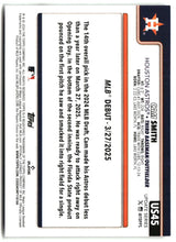 Cam Smith 2025 Topps Update #US45