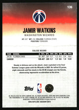Jamir Watkins 2025-26 Topps Signature Class #136