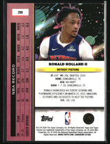 Ronald Holland II 2025-26 Topps Chrome Cosmic #200