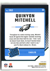 Quinyon Mitchell 2024 Donruss Optic Pink #282