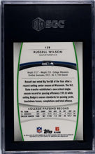 Load image into Gallery viewer, Russell Wilson 2012 Topps Platinum Xfractor #138 SGC 9
