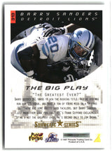 Barry Sanders 1997 Score Showcase Series #313