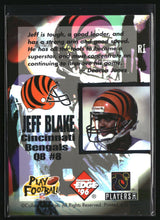 Jeff Blake 1996 Collector's Edge Ripped #R1