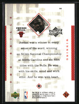 Michael Jordan 1999 Upper Deck Michael Jordan Athlete of the Century #88
