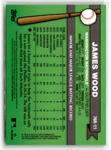 James Wood 2025 Topps Heritage 1976 Redefined Holographic #76R-11