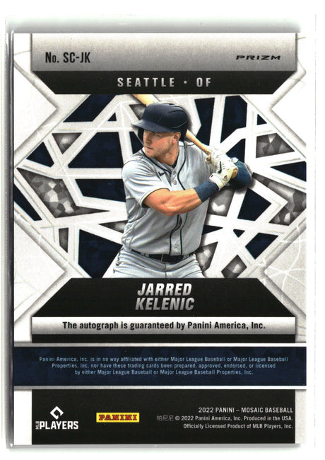 Jarred Kelenic 2022 Panini Mosaic Scripts #SC-JK
