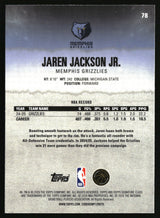 Jaren Jackson Jr. 2025-26 Topps Signature Class #78