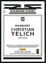 Christian Yelich 2019 Donruss Optic #21