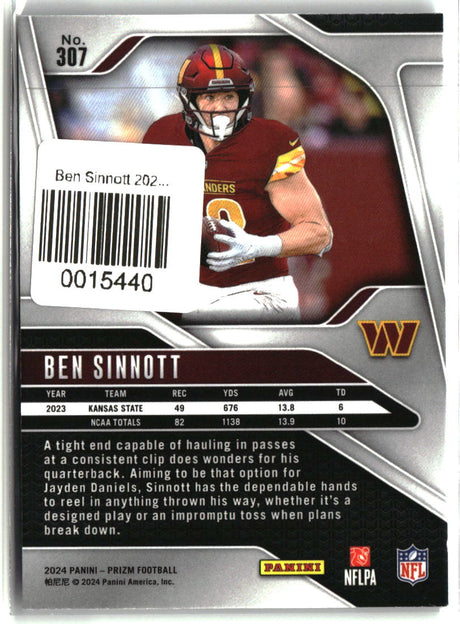 Ben Sinnott 2024 Panini Prizm #307