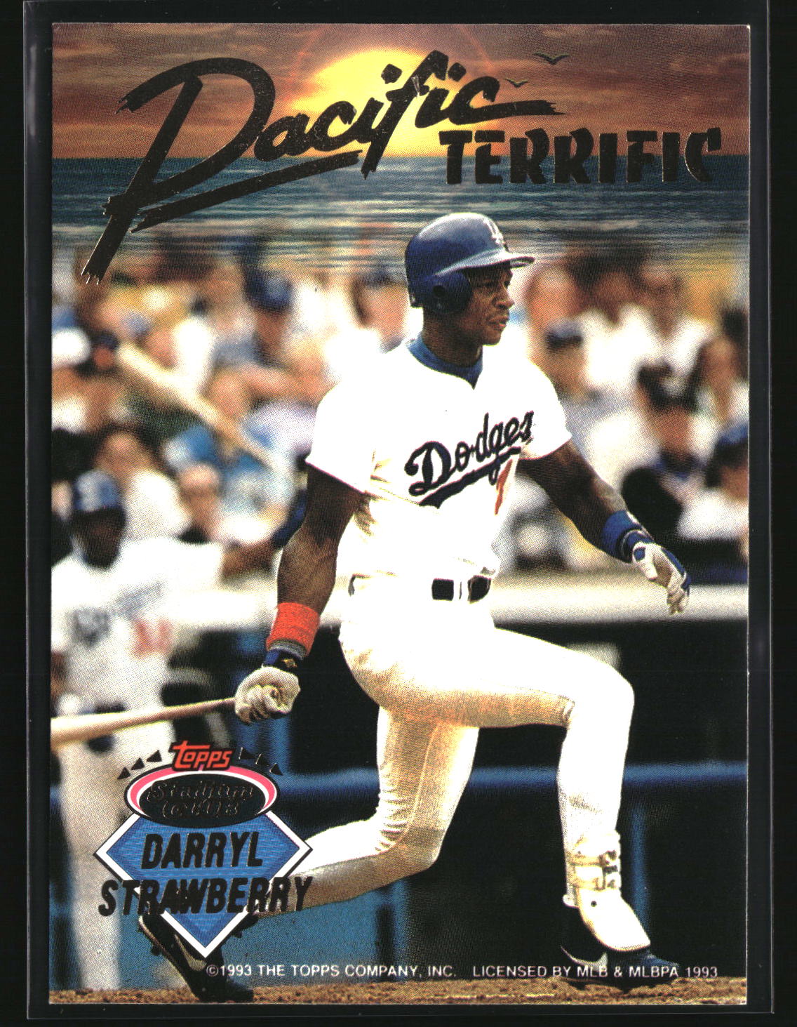 Ken Griffey Jr. / Darryl Strawberry 1993 Stadium Club Superstar Duos #NNO