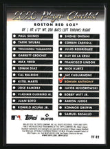Roman Anthony 2026 Finest Topps Team Finest #TF-22