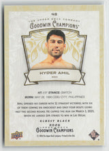 Hyder Amil 2026 Upper Deck Goodwin Champions Glossy Black #48