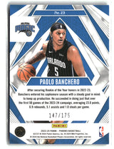 Paolo Banchero 2023-24 Panini Phoenix Paragon Phoenix Green Lazer #23 #/175