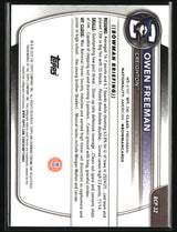 Owen Freeman 2025-26 Bowman Chrome Prospects Reptilian Refractor #BCP-32
