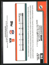 Kenneth Grant 2025 Topps Chrome Football Football Leather Refractor #362