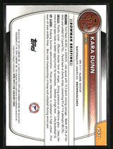 Kara Dunn 2025-26 Bowman Chrome Prospects Reptilian Refractor #BCP-71