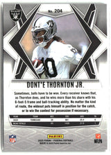 Dont'e Thornton Jr. 2025 Panini Phoenix #204