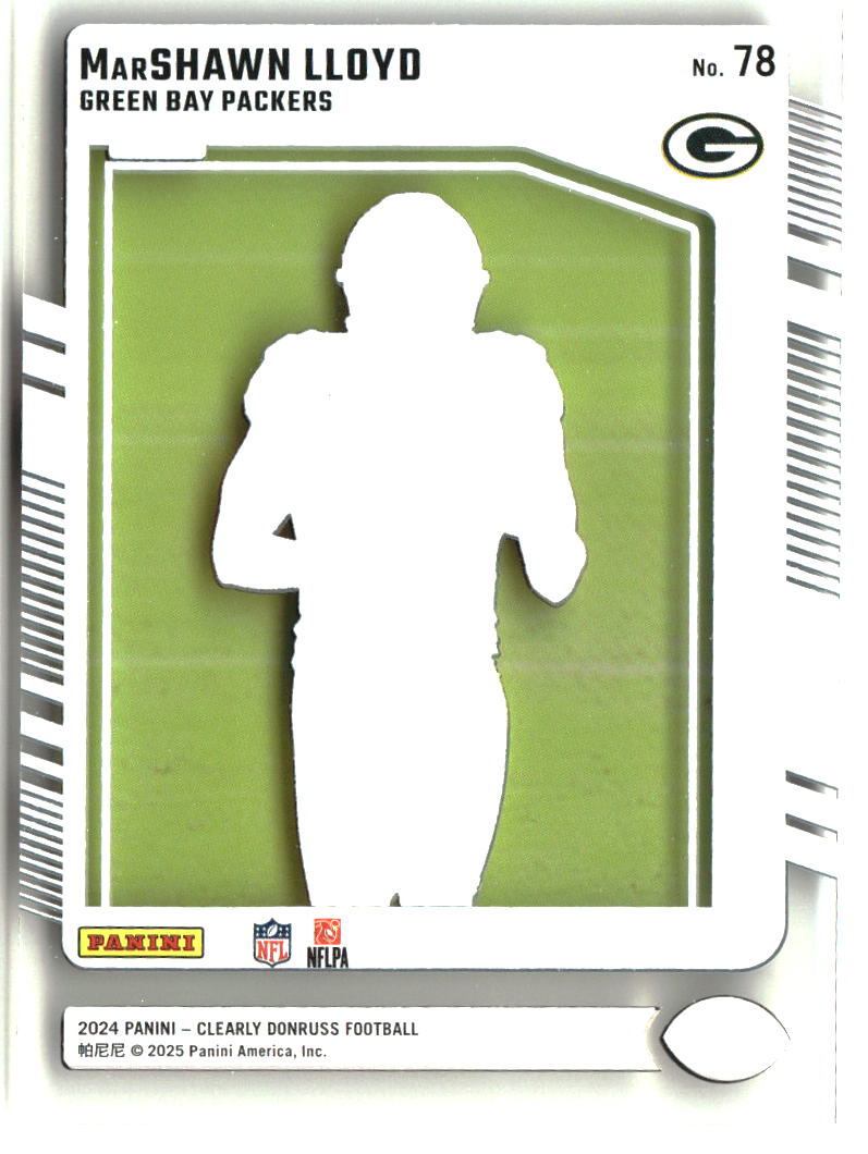 MarShawn Lloyd 2024 Clearly Donruss #78