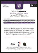 Maxime Raynaud 2025-26 Topps #243