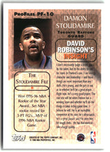 Damon Stoudamire 1996-97 Topps ProFiles #PF-10
