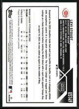 Levi Stoudt 2023 Topps Update Rainbow Foil #US149