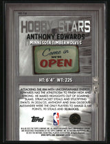 Anthony Edwards 2025-26 Bowman Hobby Stars #HS-14
