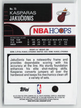 Kasparas Jakucionis 2025-26 Hoops #75