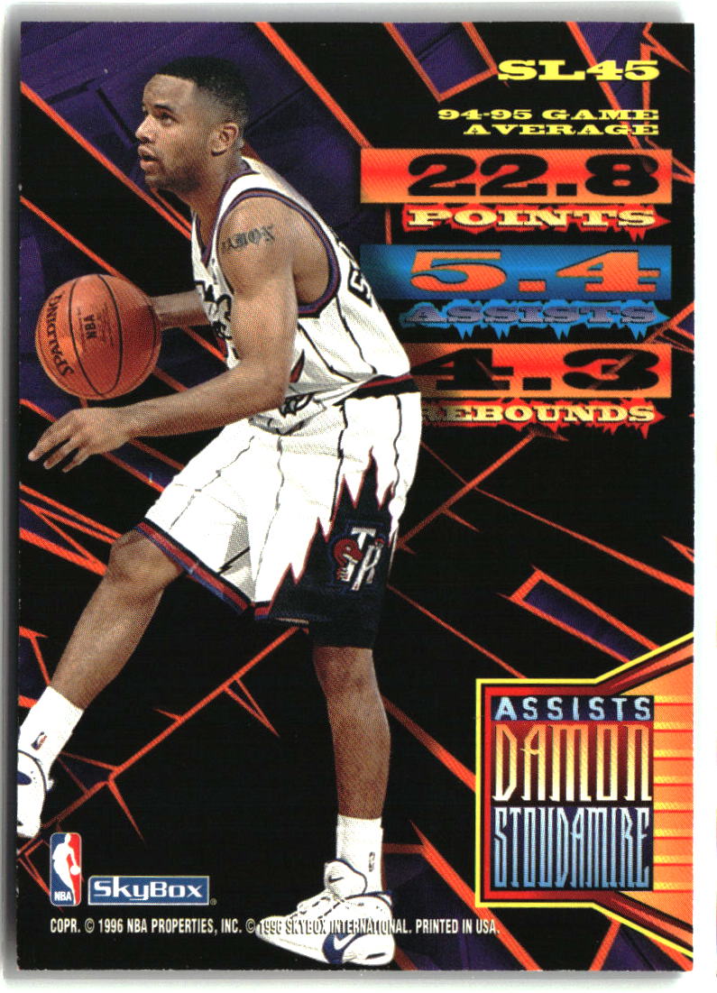 Damon Stoudamire 1995-96 Hoops Slamland #SL45