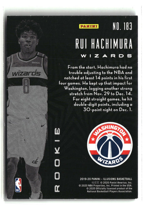 Rui Hachimura 2019-20 Panini Illusions #183