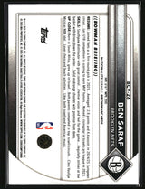Ben Saraf 2025-26 Bowman Chrome Reptilian Refractor #BCV-26