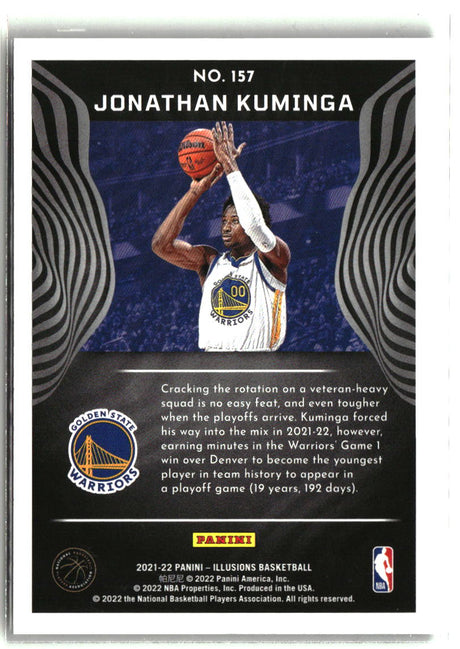 Jonathan Kuminga 2021-22 Panini Illusions #157