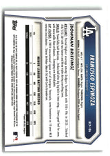 Francisco Espinoza 2026 Bowman Chrome Prospects #BCP-106