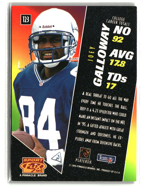 Joey Galloway 1995 Sportflix #123