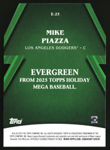 Mike Piazza 2025 Topps Holiday Evergreen #E-25