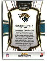 Travis Etienne Jr. 2025 Panini Select Black and Orange Prizm Shock #130