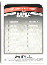 Brooks Lee 2025 Topps Hobby Rip Night #14