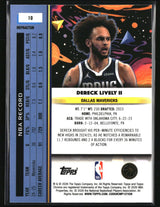 Dereck Lively II 2025-26 Topps Chrome Cosmic Refractors #10