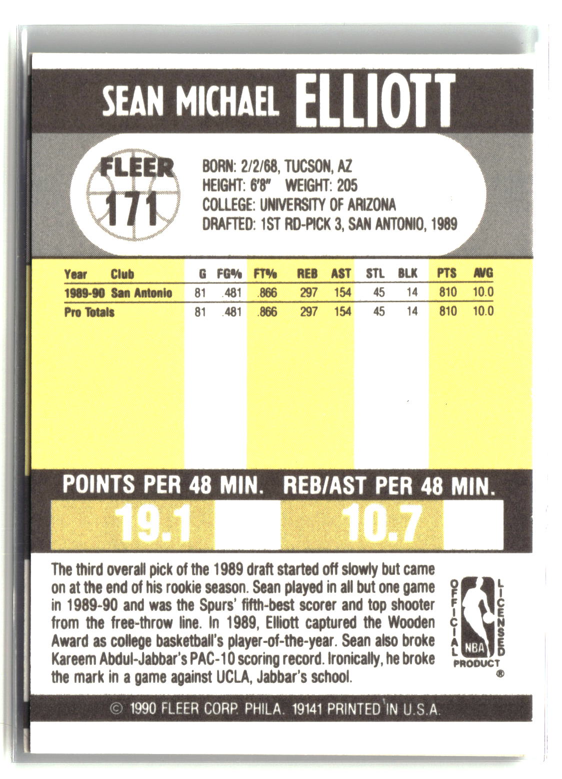 Reggie Miller 1990-91 Fleer #78